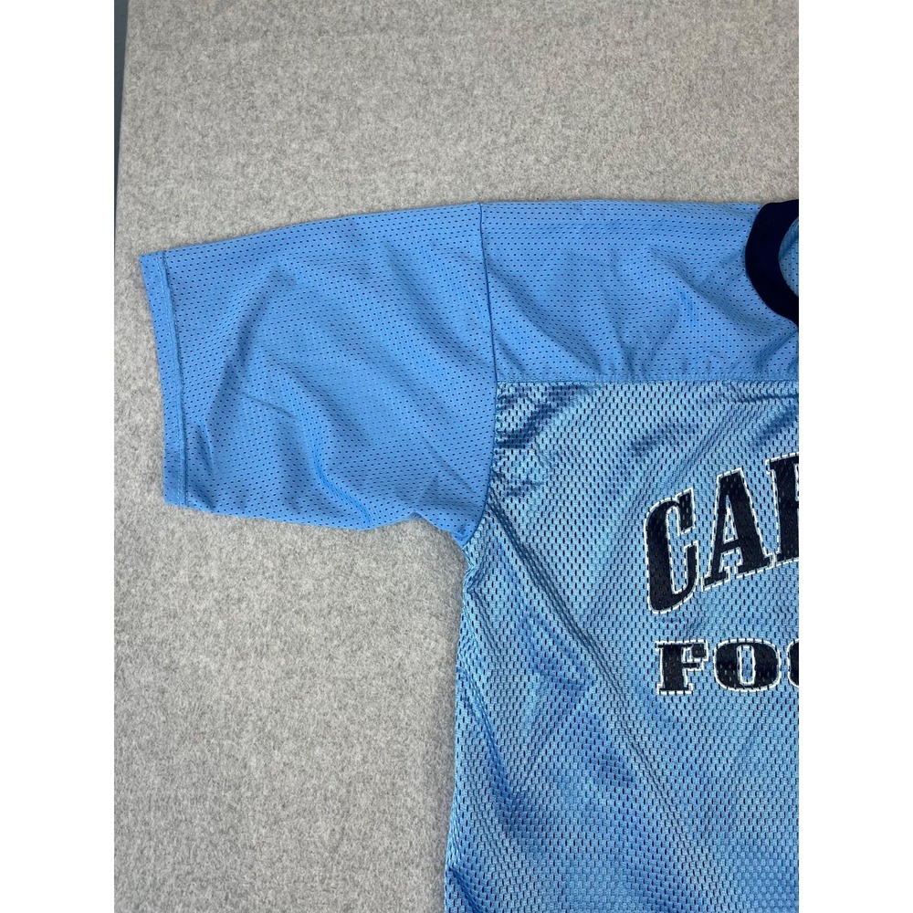Vtg University Of North Carolina Tar Heels Football Jersey Mens XL Blue Mesh USA - Picture 3 of 9